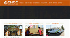 Desktop Screenshot of chochousing.org